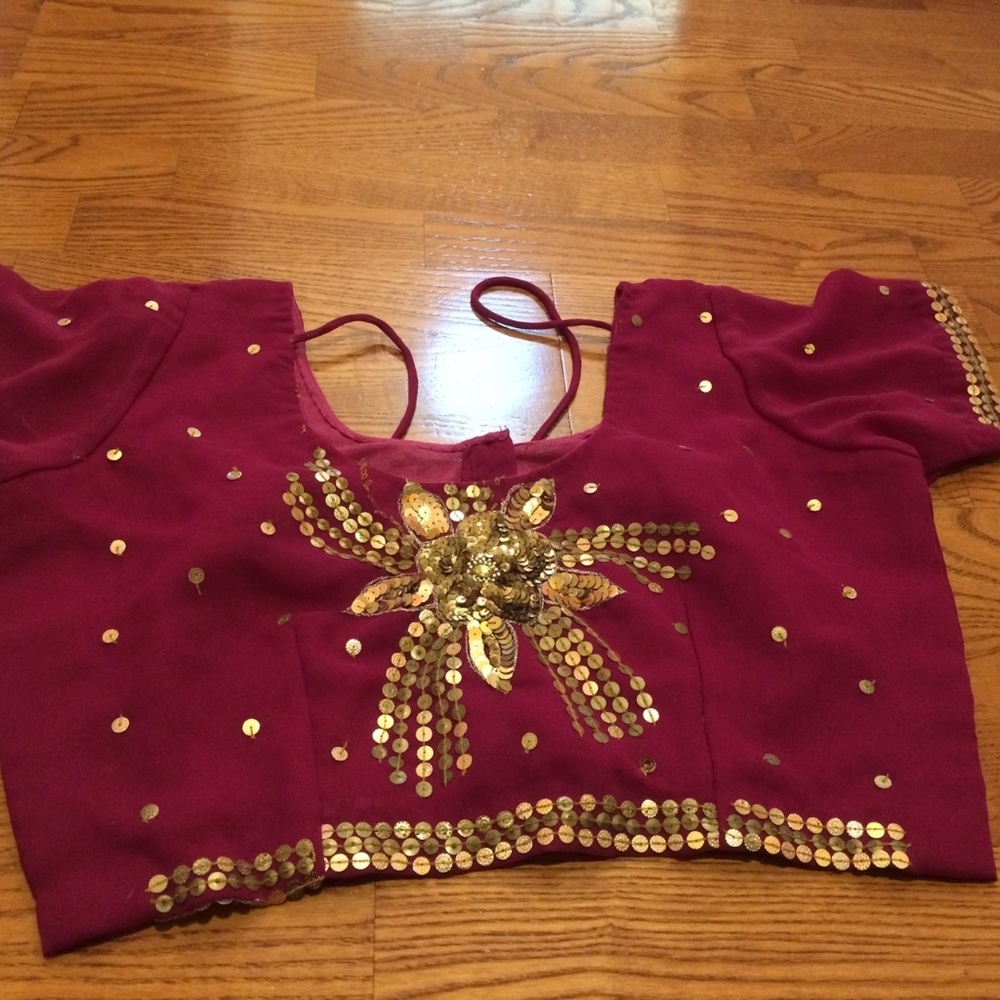 New Indian/Bollywood Party Saree/ Sari with Blouse